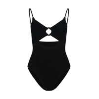Costume de baie Hunza G Crystal Swim With Tonal Hoops Femei