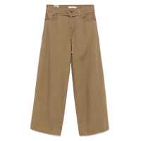 Pantaloni casual Levi'S Xl Straight Capers Linen Clothing Femei