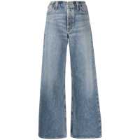 Blugi Agolde Lex Wide-Leg Jeans Femei