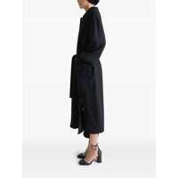 Imbracaminte Dama pagina 474 - Paltoane LEMAIRE Lemaire Wool Trench Coat Black Femei (BM 17646096) - B-mall.ro