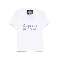 Tricouri Coperni White T-Shirt With Print Femei