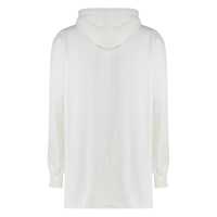 Pulovere pentru Barbati - Pulovere Rick Owens Rick Owens Drkshdw Hooded Sweatshirt WHITE Barbati (BM 17646609) - B-mall.ro
