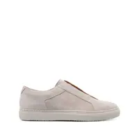 Sneakers 'Roger' Beige Slip-On Sneakers In Suede Man Barbati