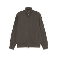 Pulovere Ea7 Emporio Armani Cotton Zipped Sweatshirt Barbati