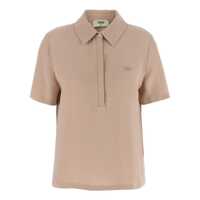 Tricouri Polo Fendi Silk Polo Shirt Femei