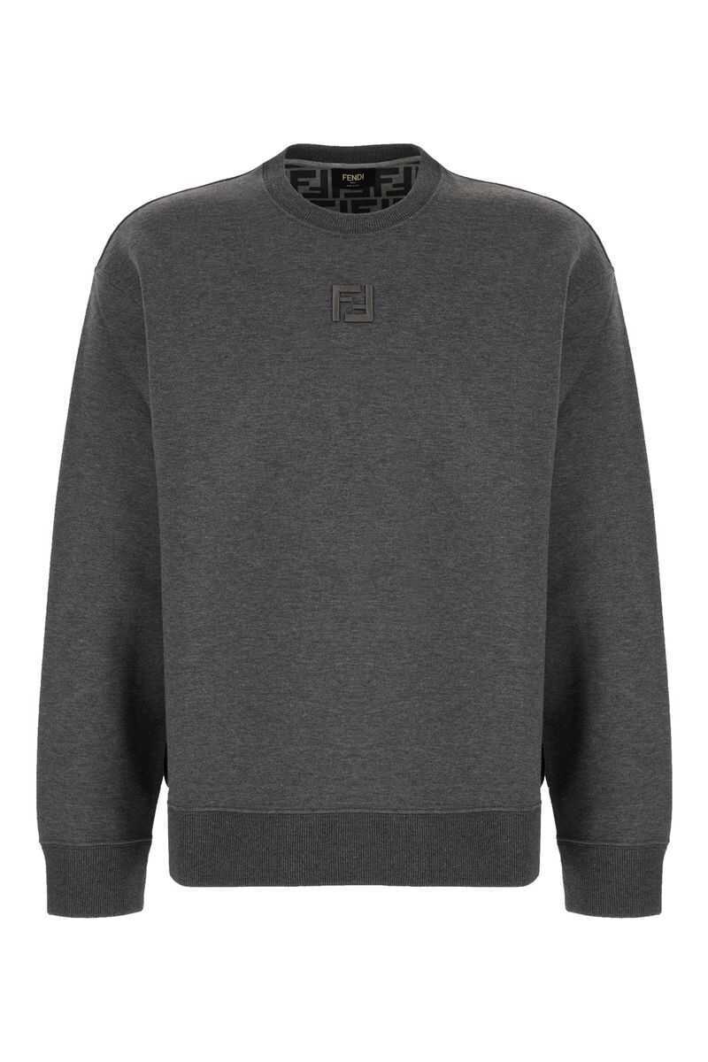 Pulovere Fendi Fendi Knitwear GREY Barbati (BM 17647329) 1