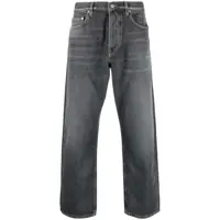 Pantaloni Golden Goose Golden M'S Pant Cory Loose Skate Medium Washed Denim Barbati