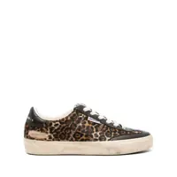 Sneakers Golden Goose Soul-Star Leopard Horsy Upper Leather Hf Tongue Nappa Toe And Heel Femei