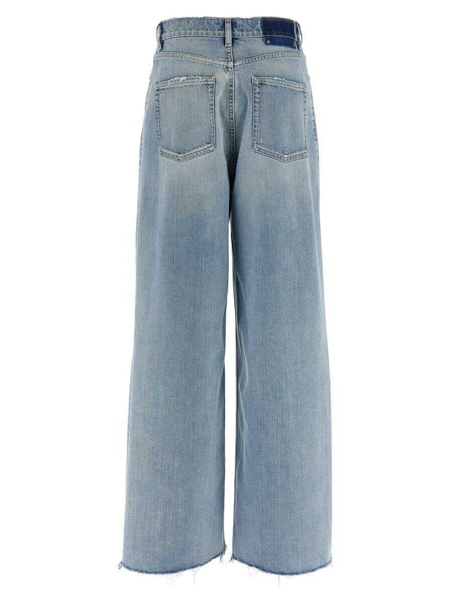 Blugi Golden Goose Golden Goose Lived-In Effect Jeans BLUE Femei (BM 17647656) 2