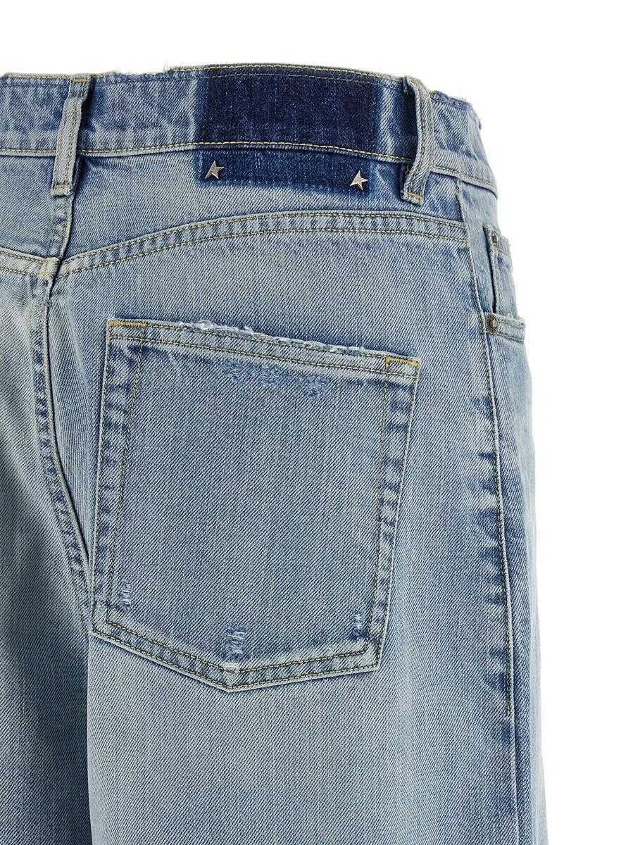 Blugi Golden Goose Golden Goose Lived-In Effect Jeans BLUE Femei (BM 17647656) 4