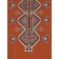 Topuri Isabel Marant Dama - Bluze Isabel Marant Zelda Orange Blouse With Fringed Cuffs And All-Over Beaded Embroidery In Silk Woman ORANGE Femei (BM 17647758) - B-mall.ro
