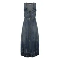 Rochii Ganni Denim Dress Femei