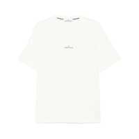 Tricouri Stone Island T-Shirt Combed Organic Cotton Jersey With 'Compass Camo' Print Barbati