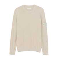 Pulovere Stone Island Loose Fit Crewneck Jumper Cotton Cashmere Stone Island Ghost Piece Pack Barbati