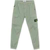 Pantaloni Stone Island Regular Tapered Fit Cargo Trousers Stretch Cotton Tela 'Paracadute' Barbati