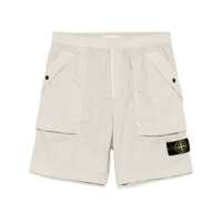 Pantaloni Stone Island Comfort Fit Shorts Stretch Cotton Tela 'Paracadute' Barbati