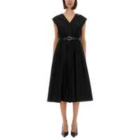 Rochii Michael Kors Midi Dress With Belt Femei