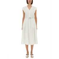 Rochii Michael Kors Midi Dress With Belt Femei