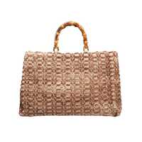 Genti de mana La Milanesa Jute And Viscose Shopping Bag Femei