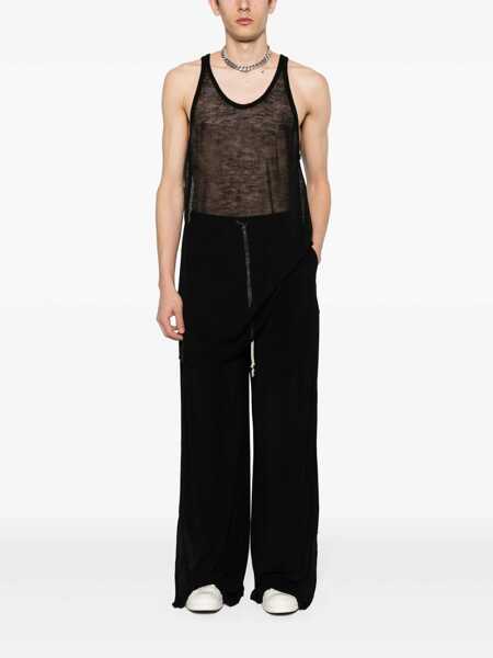 Topuri Rick Owens Rick Owens Tank Top Black Barbati (BM 17650305) 2