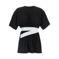 Tricouri Mm6 Maison Margiela 'Taped' T-Shirt Femei