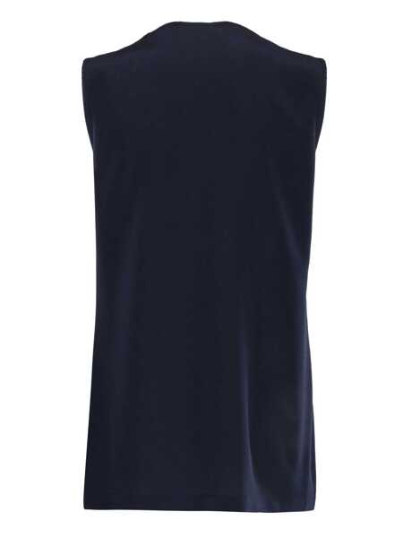 Topuri Kangra SILK TANK TOP Blue Femei (BM 17651589) 2