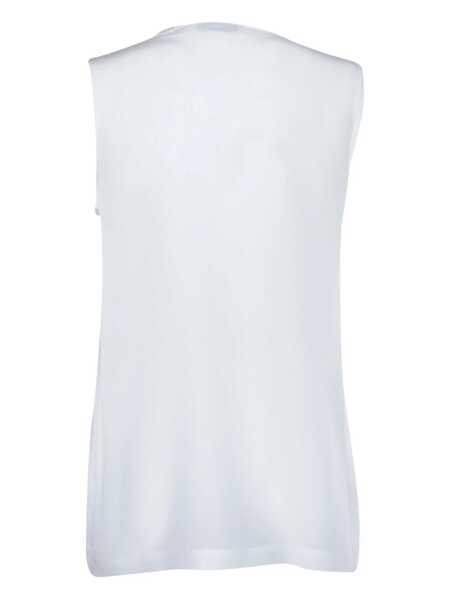 Topuri Kangra SILK TANK TOP White Femei (BM 17651592) 2