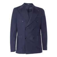 Sacouri BRERAS MILANO Double-breasted blue blazer