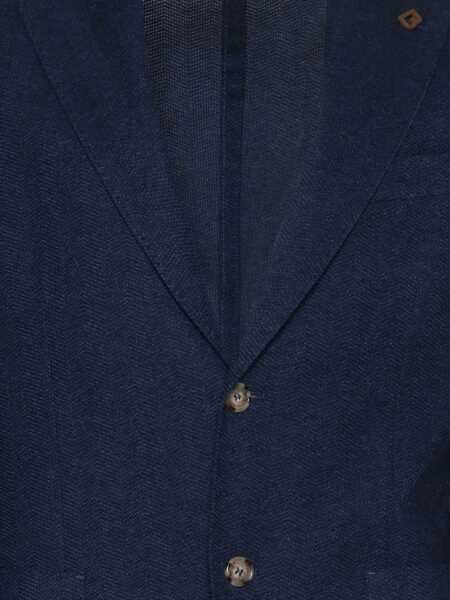 Paltoane BRERAS MILANO JACKET Blue Barbati (BM 17651619) 4