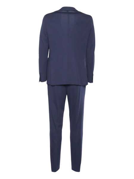 Paltoane BRERAS MILANO SUIT WITH WELT POCKET Blue Barbati (BM 17651640) 2