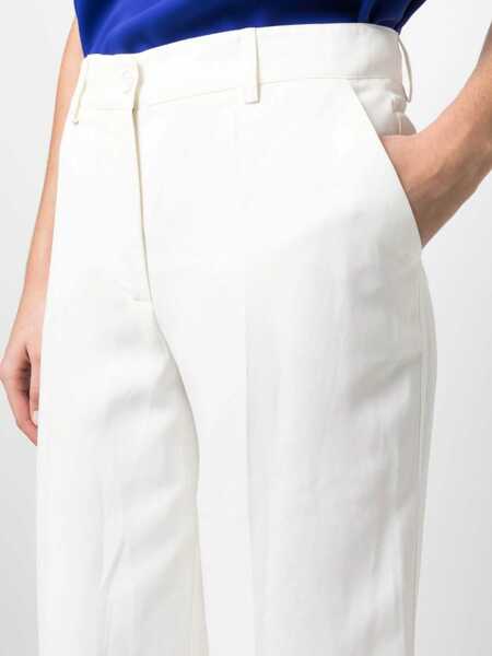 Pantaloni P.A.R.O.S.H. PANTS White Femei (BM 17651658) 5