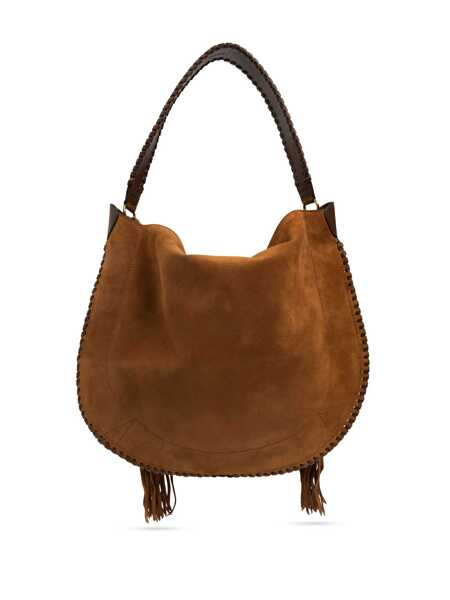 Genti de umar Isabel Marant Oskan Hobo Folk medium shoulder bag Brown Femei (BM 17651670) 3