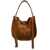 Isabel Marant "Oskan Hobo Folk" medium shoulder bag Brown