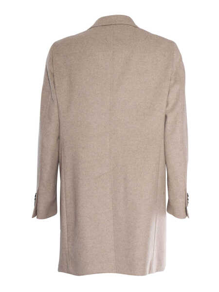 Paltoane BRERAS MILANO MAN COAT Brown Barbati (BM 17651703) 2