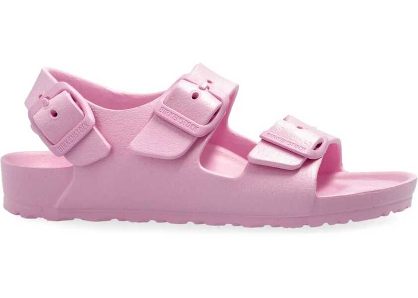 Sandale fara toc Birkenstock Milano Eva Sandals PINK Fete (BM 17651716) 2