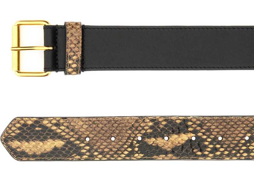Curele Dries Van Noten Leather Belt ANIMALIER Femei (BM 17651749) 2