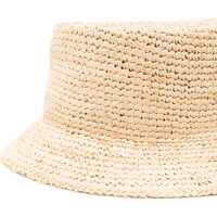 Palarii Dama - Palarii JACQUEMUS Le Bob Pesco Bucket Hat BEIGE Femei (BM 17651809) - B-mall.ro