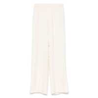 Pantaloni casual Forte_Forte Slubbed Fluid Viscose Flared Pants Clothing Femei