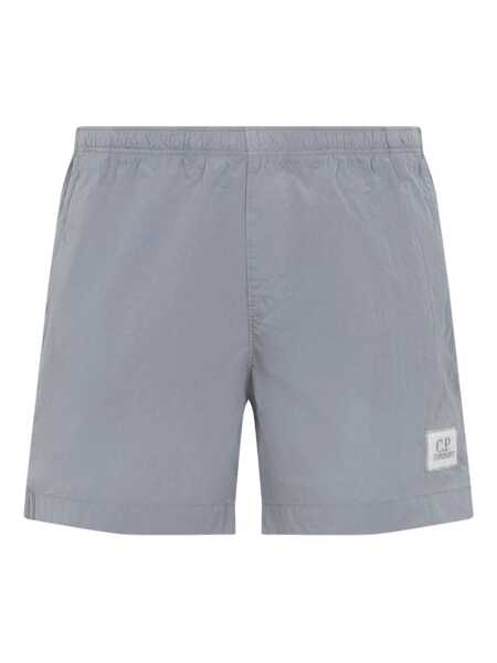 Sorturi de baie C.P. Company C.P. Company Eco-Chrome R Swim Short GREY Barbati (BM 17652267) 1