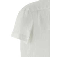 Tricouri Polo Ralph Lauren Dama - Tricouri Polo Ralph Lauren Polo Ralph Lauren Linen Shirt WHITE Femei (BM 17652441) - B-mall.ro