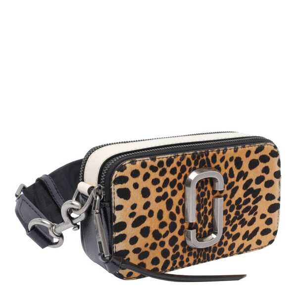 Genti de umar Marc Jacobs Marc Jacobs Black Multicolour Snapshot Crossbody Bag Black Femei (BM 17652921) 2
