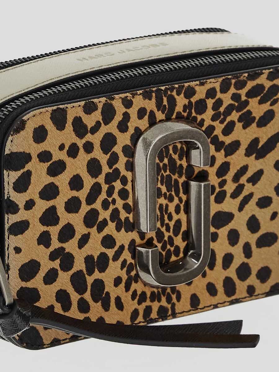 Genti de umar Marc Jacobs Marc Jacobs Black Multicolour Snapshot Crossbody Bag Black Femei (BM 17652921) 4