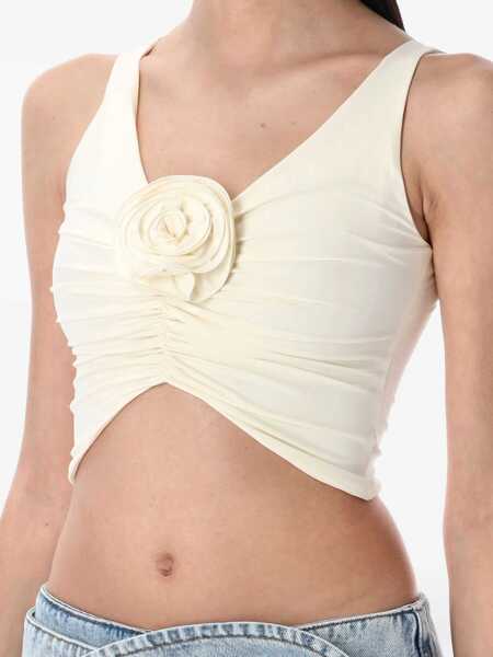 Sutiene Magda Butrym Magda Butrym Swim Bra 03 Bikini Top WHITE Femei (BM 17652978) 3
