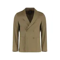 Costume Boss Double-Breasted Linen Blend Jacket Barbati