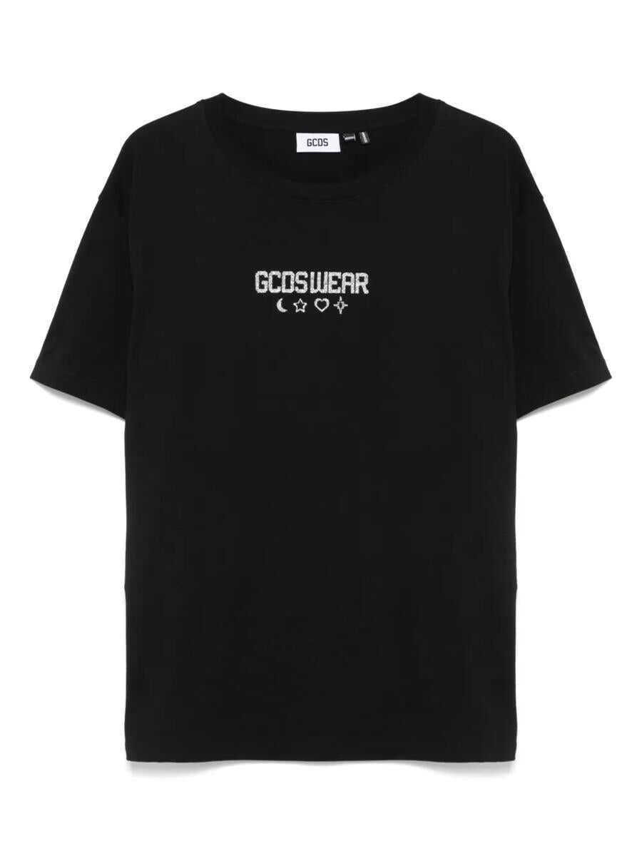 Tricouri GCDS Gcds Lucky Charm T-Shirt Black Barbati (BM 17654214) 1