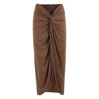 Fuste Federica Tosi Draped Maxi Skirt Femei