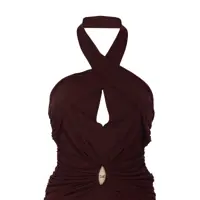 Rochii Elisabetta Franchi Dama - Rochii Elisabetta Franchi Elisabetta Franchi Dresses BROWN Femei (BM 17654385) - B-mall.ro