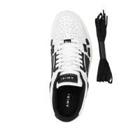 Sneakers AMIRI Dama - Sneakers AMIRI Skel Top Low White And Black Sneaker With Logo Patch On The Tongue And Contrasting Details On The Side In Leather Woman Multicolor... (BM 17654523) - B-mall.ro