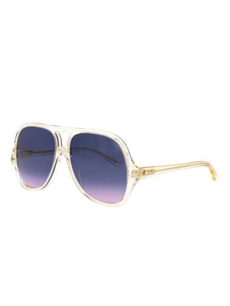 Ochelari de soare Chloe Chlo Sunglasses YELLOW-YELLOW-BLUE Femei (BM 17655117) 2