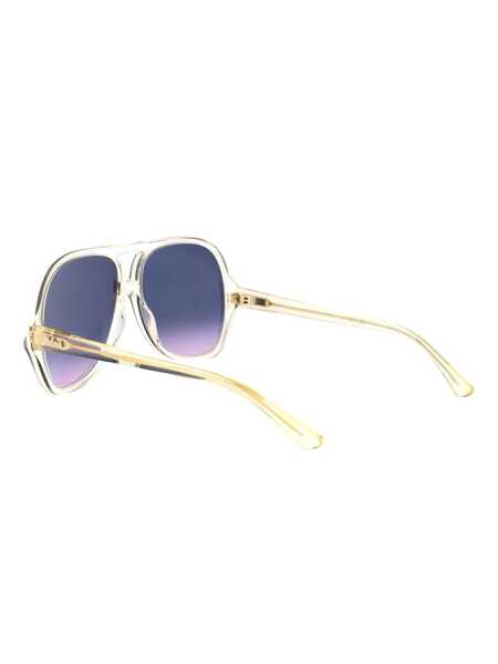 Ochelari de soare Chloe Chlo Sunglasses YELLOW-YELLOW-BLUE Femei (BM 17655117) 4